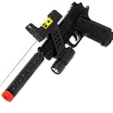 AIRSOFT PISTOLS GUNS 1911 LASER FLASH LIGHT MOCK SILENCER AIRSOFT PISTOLS GUNS 1911 LASER FLASH LIGHT MOCK SILENCER