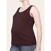 Motherhood Maternity: Plus Size Sleeveless Scoop Neck Must-have Basic Maternity Tank Top