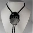 Praying Cowboy Enamel Religious Bolo Tie