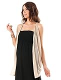A Pea in the Pod: Sleeveless Drape Front Maternity Sweater
