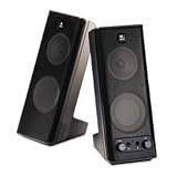 X-140 2.0 Speaker System, 4w x 5d x 9-1/2h