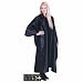Scalpmaster Satin Styling Cape 54" x 60" Snap Black
