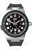 Men's Black Rubber Black Dial
