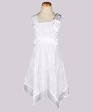 My Michelle Butterfly Outline Dress (Sizes 7 - 16) - white, 12