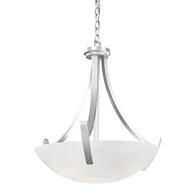 World Imports Lighting 61519-37 Beyond Modern 5-Light Pendant, Brushed Nickel by World Imports