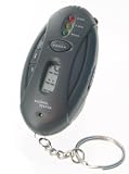 New Generic Alcohol Breath Tester With Keychain Timer LED Flashlight Colored LED Indicator Lights