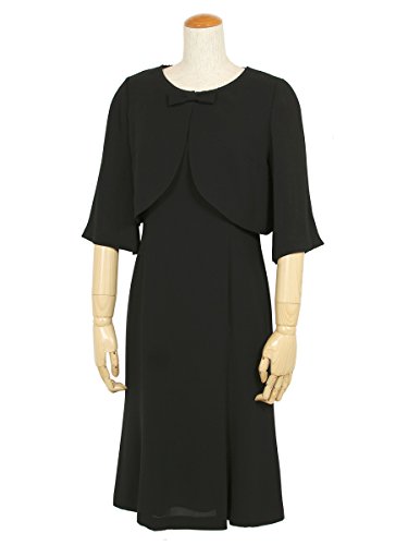 (京都スタイル) kyoto style ブラックフォーマル スーツ 夏用 ワンピース 喪服 7号～13号