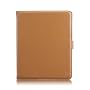Simplism Leather Flip Case for iPad - Camel