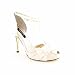 Nina Women's Electra Pump,Ivory Satin,10 M US