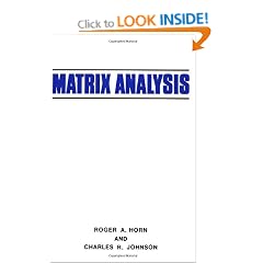 Matrix Analysis