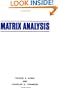 Matrix Analysis