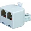 RCA TP257WH 2-In-1 Modular Phone Adapter (White)