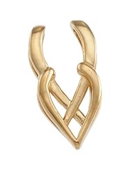 Genuine IceCarats Designer Jewelry Gift 14K Yellow Gold Pendant Enhancer. Pendant Pendant Enhancer In 14K Yellow Gold