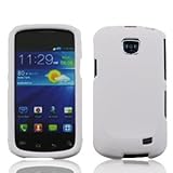 Samsung Faceplate Hard Phone Case Cover for Straight Talk Samsung Galaxy Proclaim 720C SCH-S720C - White