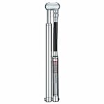 Lezyne Pumpen Shock Drive (includes Gauge), silber, MPSHKDRV1G