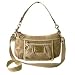 NEW AUTHENTIC COACH POPPY SIGNATURE GROOVY CROSSBODY SHOULDER BAG (Khaki/Chalk/Silver)