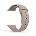 MoKo Apple Watch Band Series 1 Series 2, Soft Silicone Replacement Sports Band for 42mm Apple Watch 2015 & 2016 All Models, WALNUT (Not fit 38mm Versions)