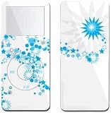 Star Spiral Design Apple iPod Nano 1G (1st Gen) 1GB/ 2GB/ 4GB Protector Skin Decal Sticker
