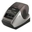 Label Printers,300x600 dpi,5-7/10"x7-7/10"x6",Black/Silver