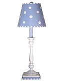 Blue & White Candlestick Lamp