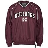 Mississippi State Bulldogs Maroon Stratus Pullover Jacket