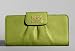 Coach Madison Leather Slim Envelope Wallet Purse 41975 Grass