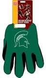 Michigan State Spartans Two Tone Gloves