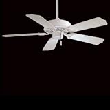 Minka-Aire Fans F572-WH 42 Sundance Traditional WET Outdoor White Ceiling Fan