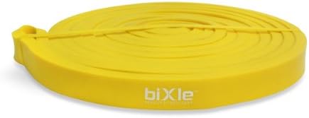 Bixle(TM) Pull-Up / CrossFit / Power-Lifting Jump Band (Single Band) (Yellow (8-10lb)