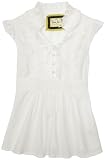 Guess Girls 7-16 Woven Top With Ruffles