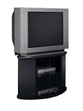 BUSH VS64939 Corner TV Stand with Two Glass Doors: Fits most 36 TVs