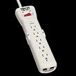 6 Outlet 450J Surge w RJ11