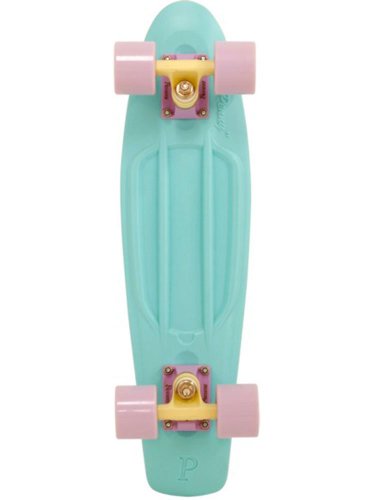 Penny Pastel Complete Skateboard, 22-Inch, Mint/Lemon/Lilac Sale