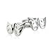Comedy Tragedy Drama Masks in Silver Cuff Links with Presentation Box