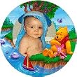Custom Photo Plate - Winnie The Pooh Photo Plate - Customize Your Winnie The Pooh Plate With Your Favorite Photo