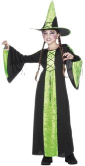 Hexenkostüm Kostüm Hexe Kinder 6-8 J. Hexenkostüme