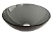 Fontaine Charcoal Clear Glass Vessel Bathroom Sink - FSA-VS-BN6020