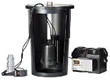 Little Giant TSW-D30A Pump, 30 basin, clear view cover assembly, discharge kit with clear check val
