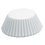 Fox Run White Standard Bake Cups, 50 Cups