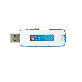 Kingston Data Traveler Memory Stick 8GB 2nd Generation USB 2.0 Blue