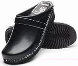 Chef Revival Professional Wood Sole Chef Clogs, Open Back - 45 - 45, M12
