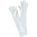 Long White Gloves Adult