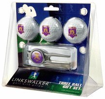 Weber State Wildcats 3 Ball Golf Gift Pack With Kool Tool