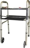 Walker Folding, 2 button with Wheels and Seat Walker Folding, 2 button with Wheels and Seat