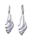 Solid Sterling Silver Sea Shells Nautical Earrings