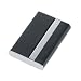 Giorgio Leather and Chrome Business Card Case/Holder