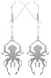 Spider Earrings - 316L Stainless Steel - 1'' Height Spider Earrings - 316L Stainless Steel - 1'' Height