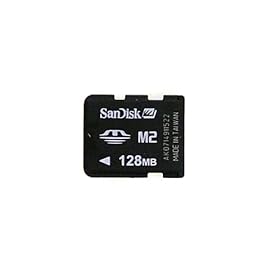 SanDisk 128MB M2 Memory Stick Micro (Adapter Not Included)