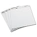 3M 559VAD Post-It Self-Stick Plain White Easel Pads, 30 25x30 Sheets/pad, 4 Pads/carton