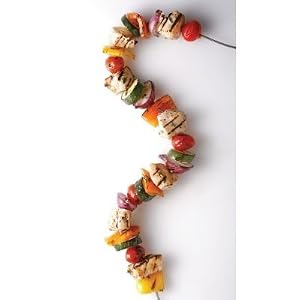Fire Wire Stainless Steel Flexible Grilling Skewer, Set of 4 by 
